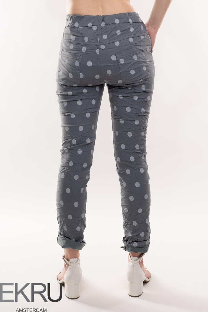 Euro Crafted Spots Travel Pant - Breathable Naturals | Glam & Fame Clothing