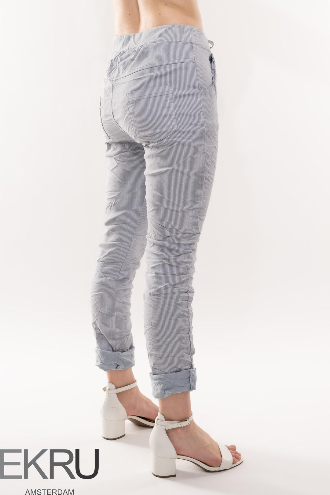 Euro Crinkle Travel Pant Print - Breathable Naturals | Glam & Fame Clothing