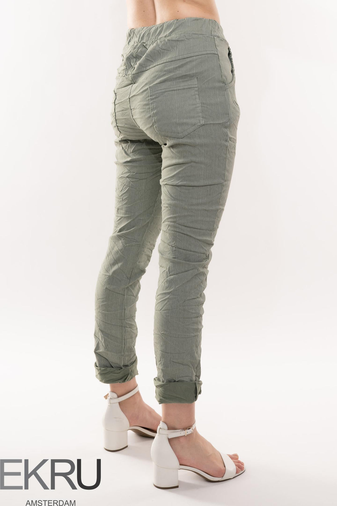 Euro Crinkle Travel Pant Print - Breathable Naturals | Glam & Fame Clothing