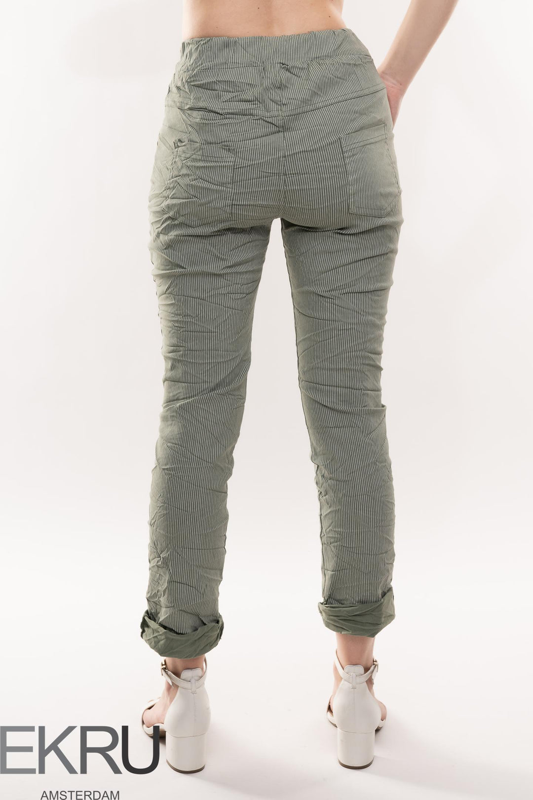 Euro Crinkle Travel Pant Print - Breathable Naturals | Glam & Fame Clothing