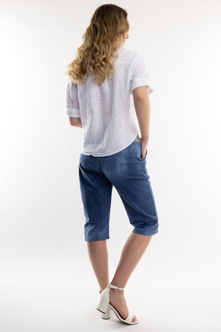 Euro Cotton Bermudas - Breathable Naturals | Glam & Fame Clothing