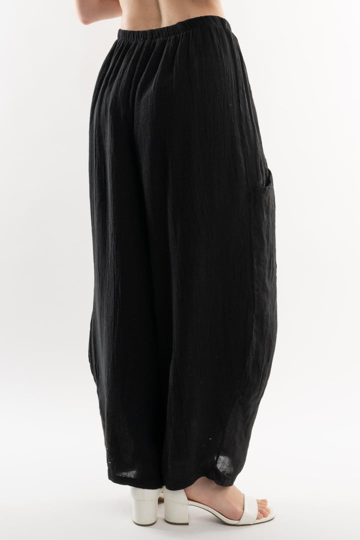 Euro Crafted Linen Blend Pants - Breathable Naturals | Glam & Fame Clothing