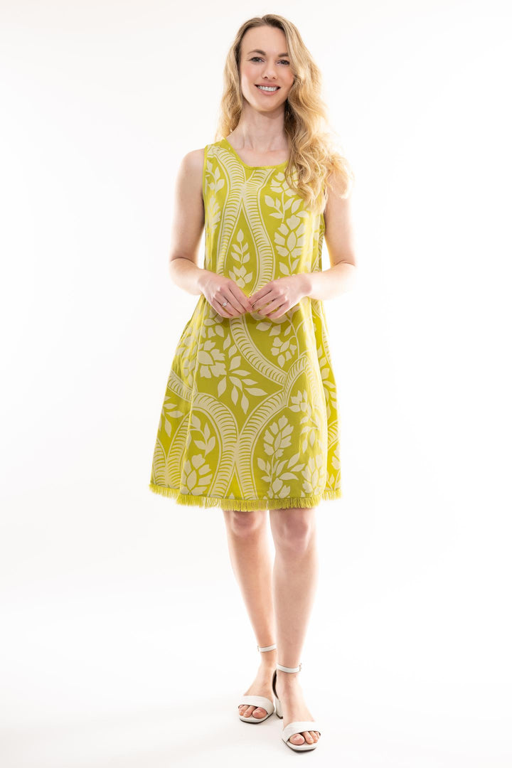 Euro Crafted Linen Blend Holiday Dress - Breathable Naturals | Glam & Fame Clothing