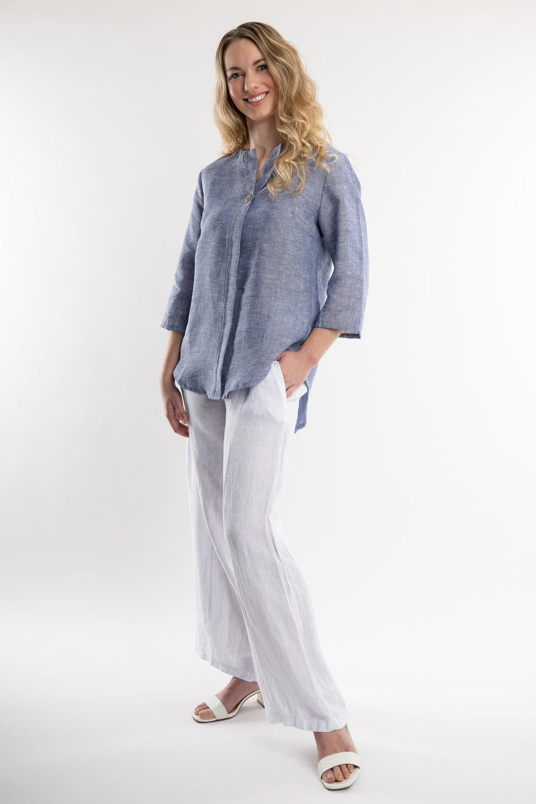 Belgian Linen Dress Shirt - Breathable Naturals | Glam & Fame Clothing