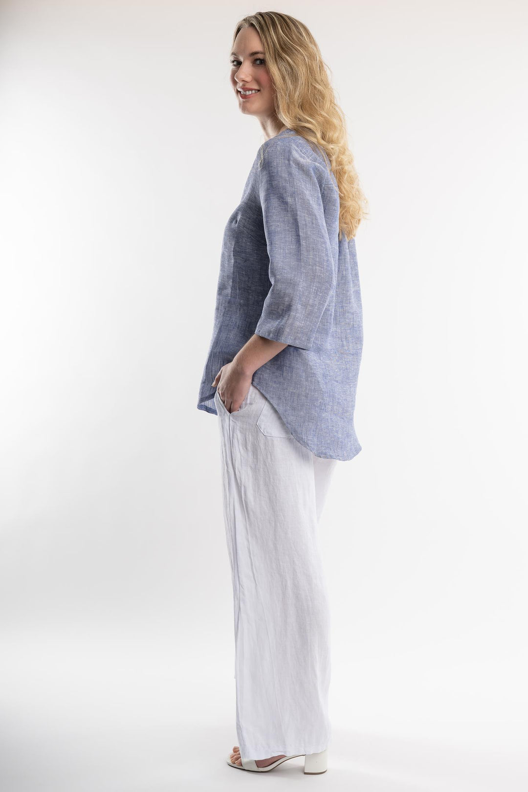 Belgian Linen Dress Shirt - Breathable Naturals | Glam & Fame Clothing