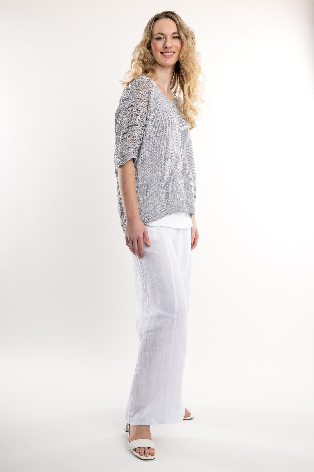 Euro Cotton Knit Pattern Top