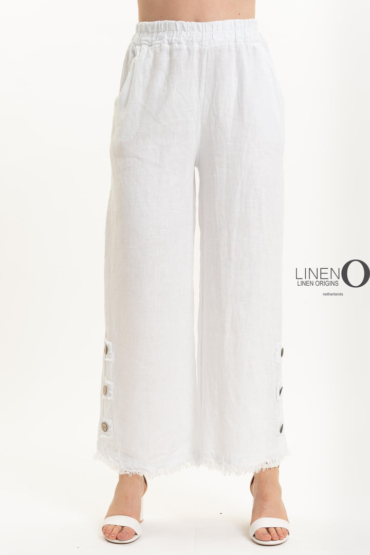 French Linen Pant Premium Woven - Breathable Naturals | Glam & Fame Clothing