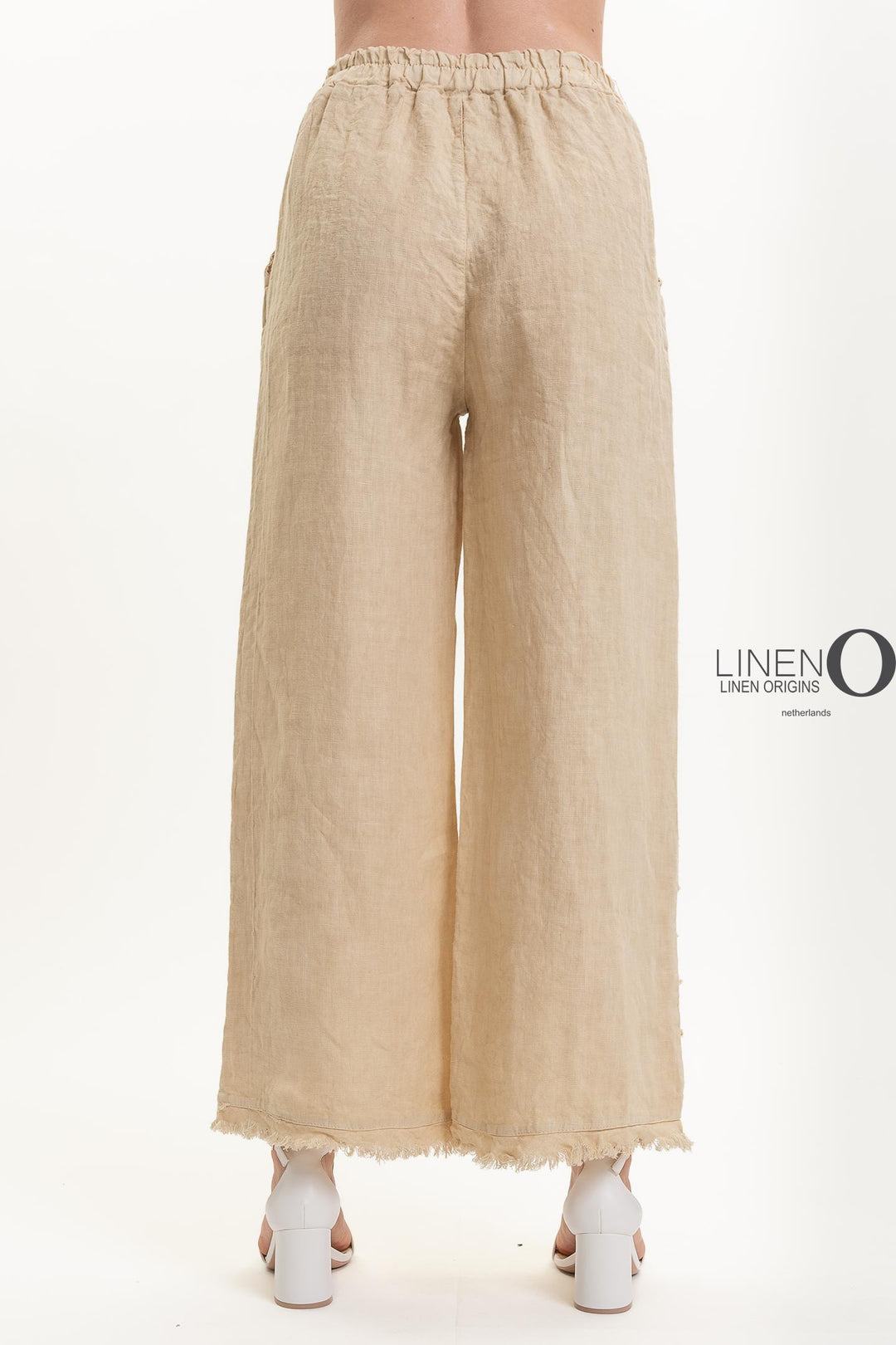 French Linen Pant Premium Woven - Breathable Naturals | Glam & Fame Clothing