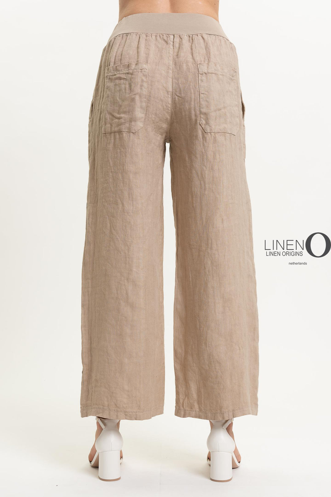 French Linen Pant Premium Woven - Breathable Naturals | Glam & Fame Clothing