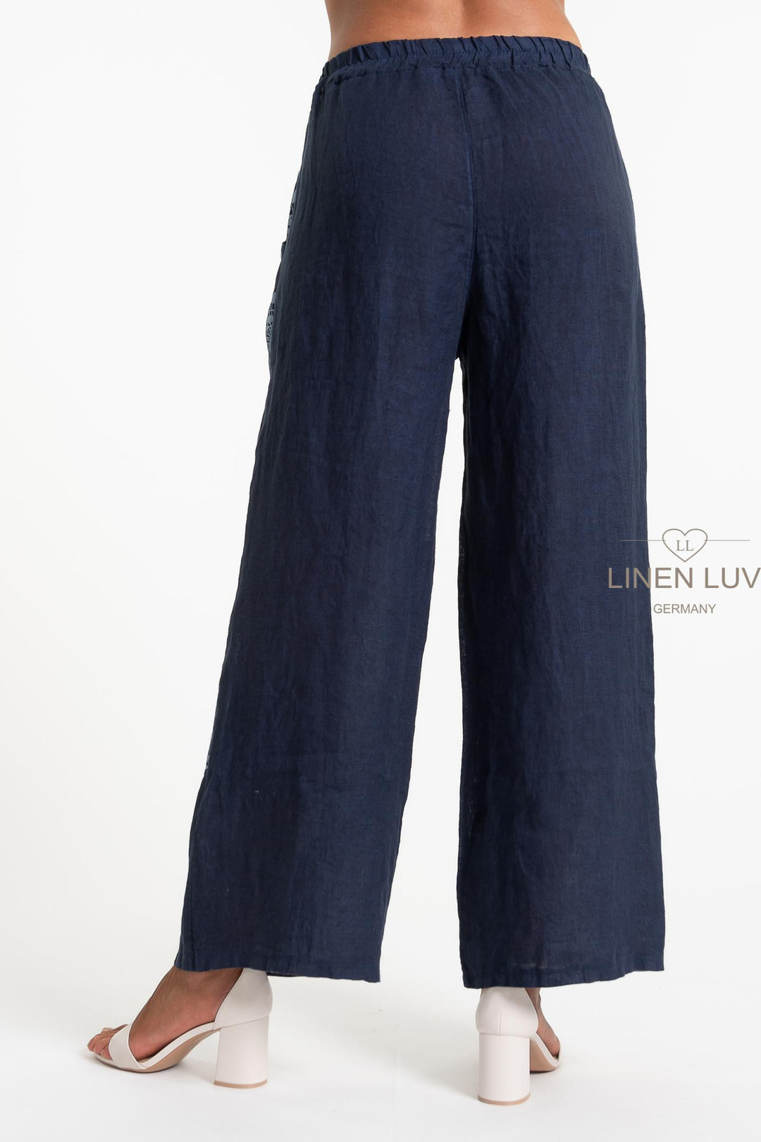 Premium French Linen Holiday Pant - Breathable Naturals | Glam & Fame Clothing