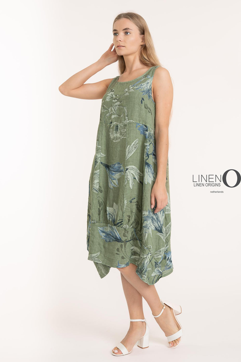 French Linen Shift Midi With Pockets - Breathable Naturals | Glam & Fame Clothing