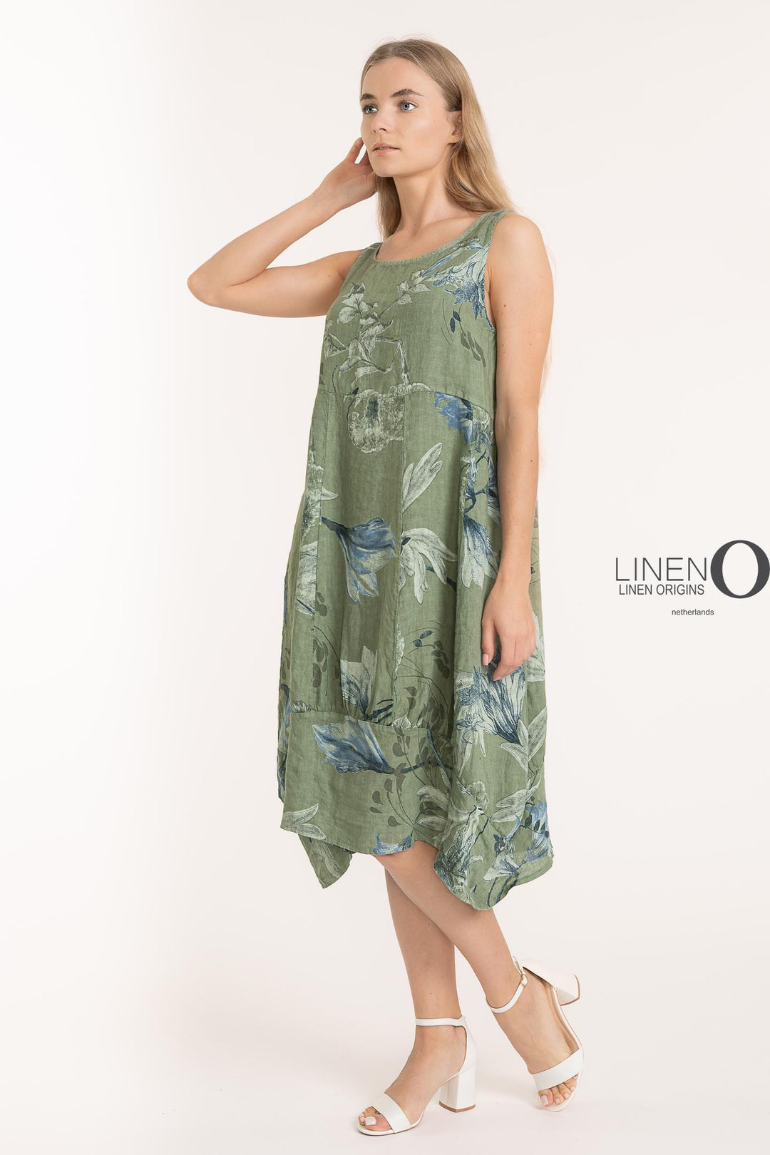 French Linen Shift Midi With Pockets - Breathable Naturals | Glam & Fame Clothing