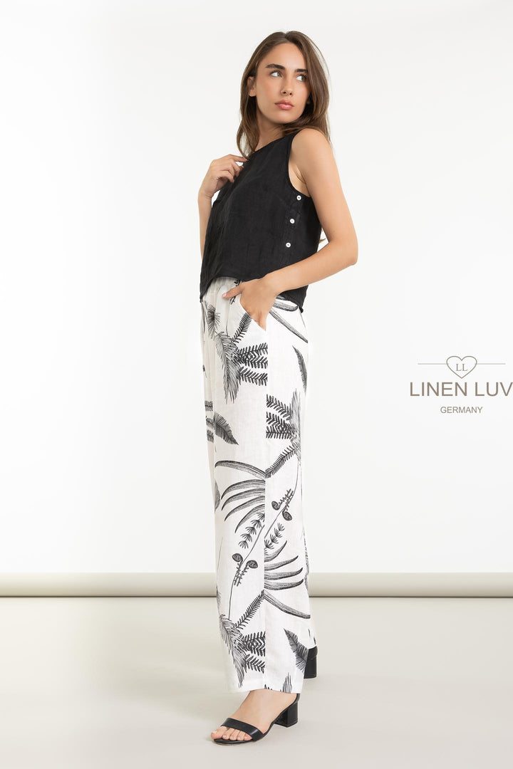 French Linen Cami - Breathable Naturals | Glam & Fame Clothing