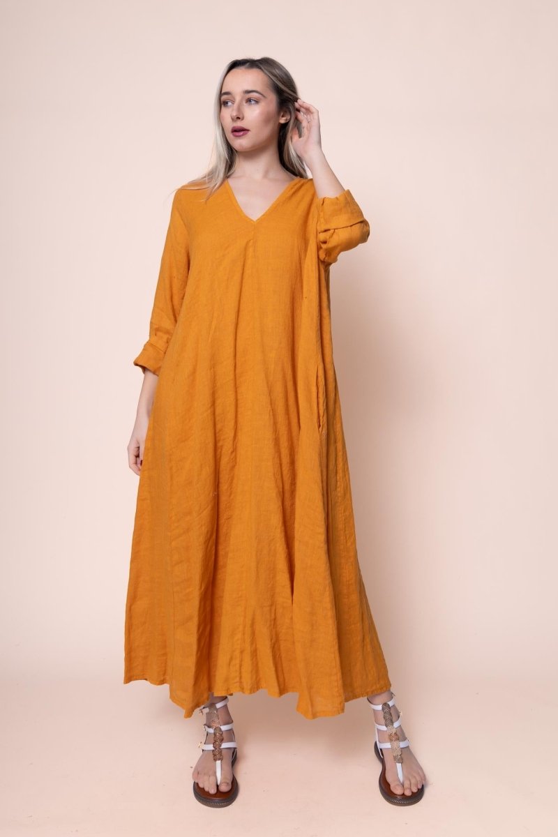 Linen Dress - OS1441-135