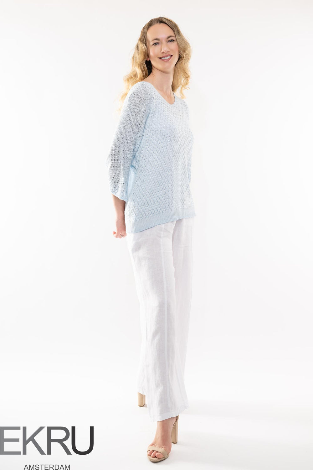 Euro Modal Jumper Textured - Breathable Naturals | Glam & Fame Clothing