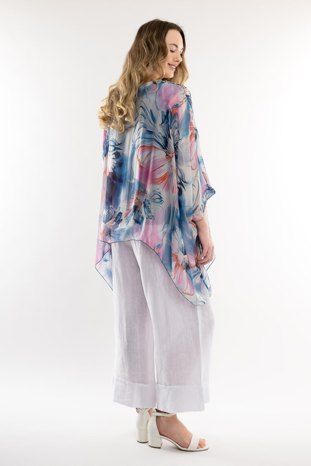 Euro Silk Blouse - Breathable Naturals | Glam & Fame Clothing