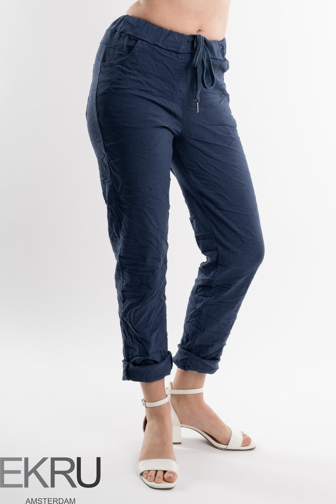 Euro Crafted Travel Pant Textured Accent