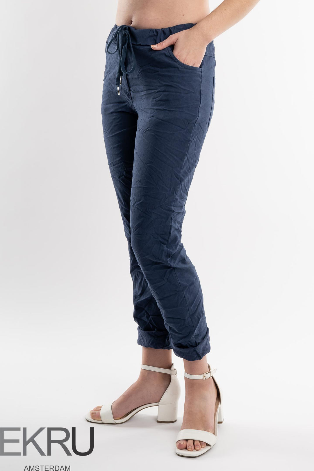 Euro Crafted Travel Pant Textured Accent