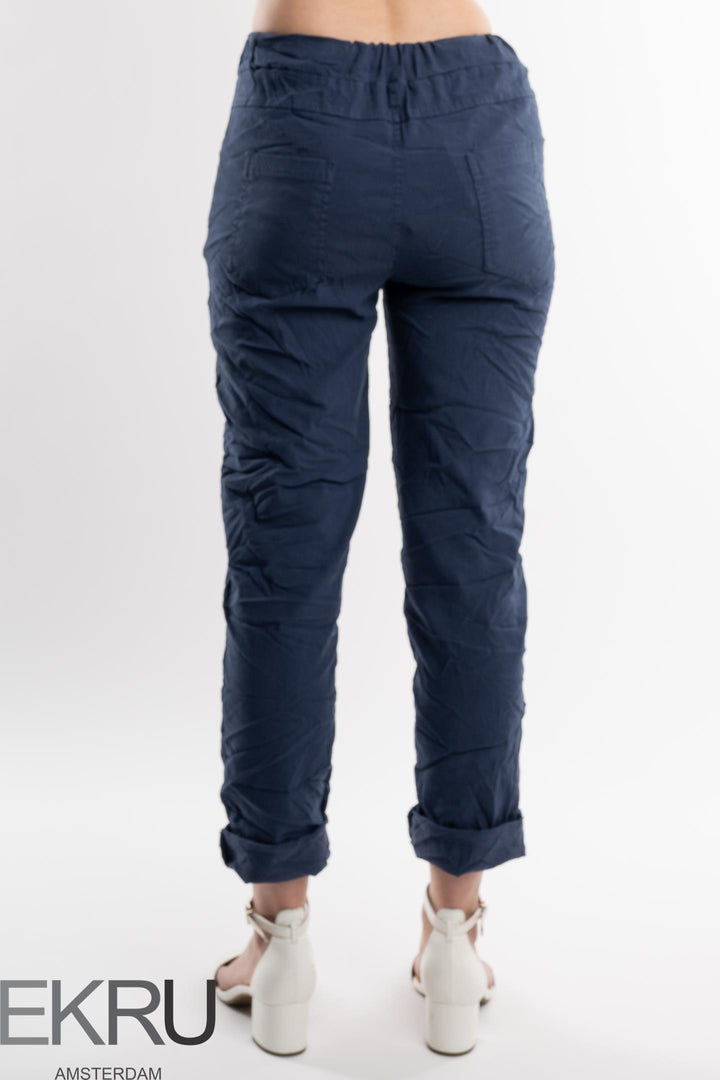 Euro Crafted Travel Pant Textured Accent