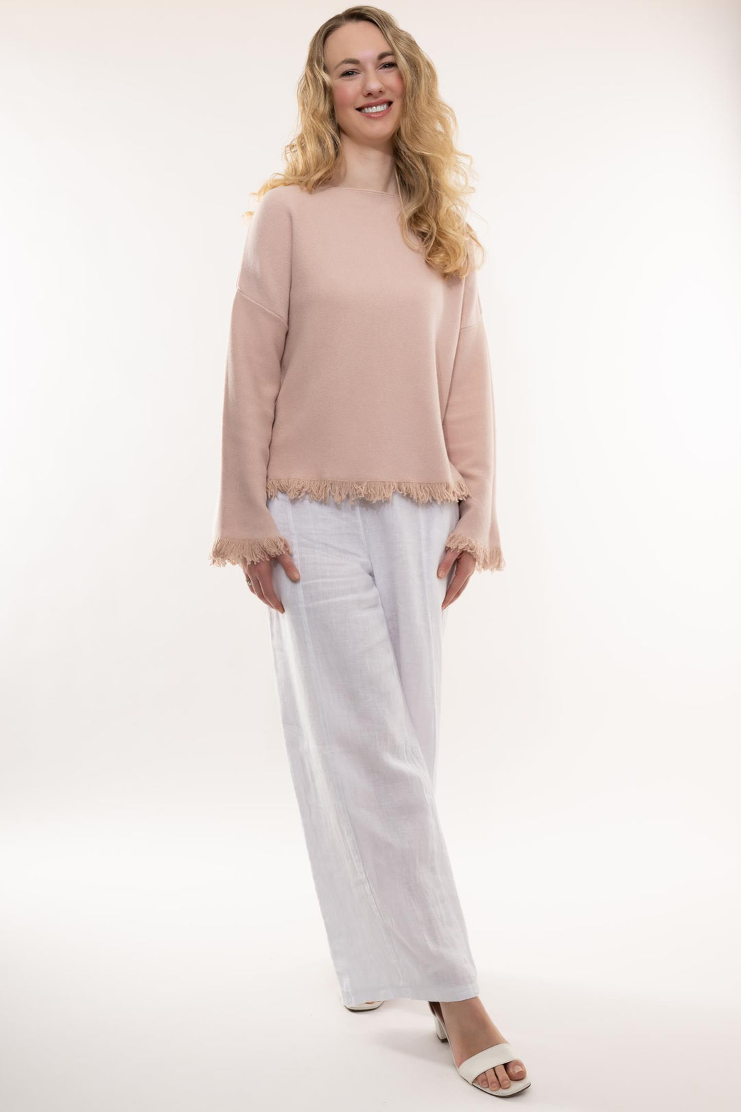 Euro Knit With Fringe