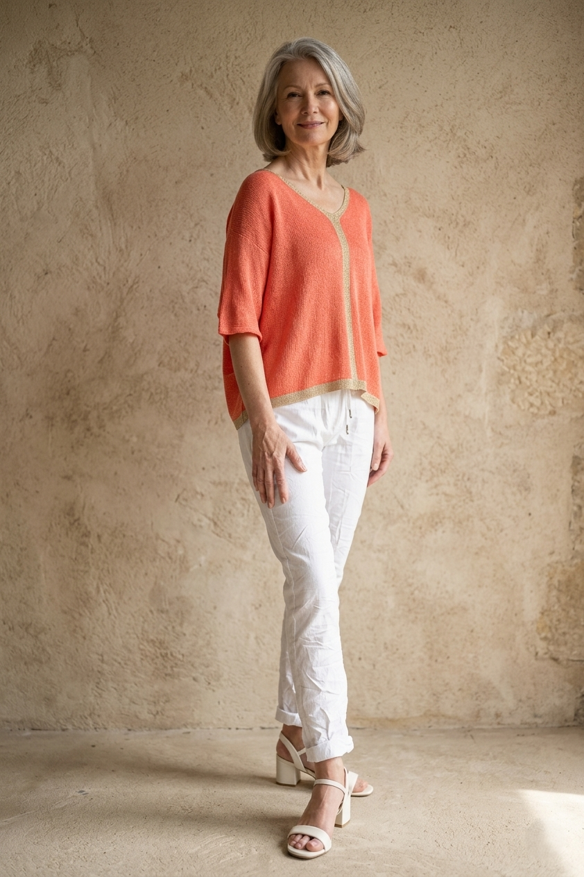 Ekru Amsterdam Knit - Breathable Naturals | Glam & Fame Clothing