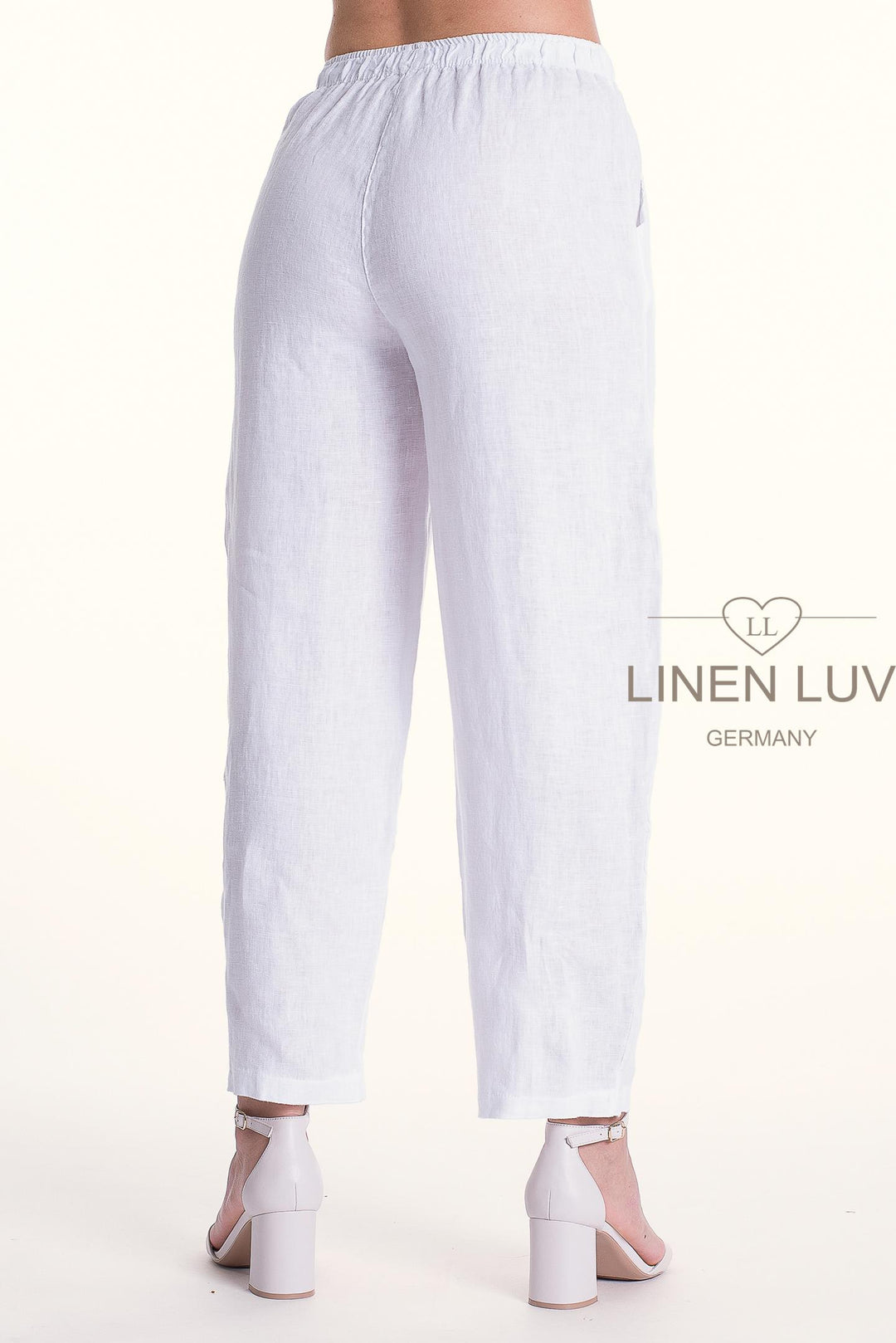 French Linen Flood Pant Premium Woven Petite