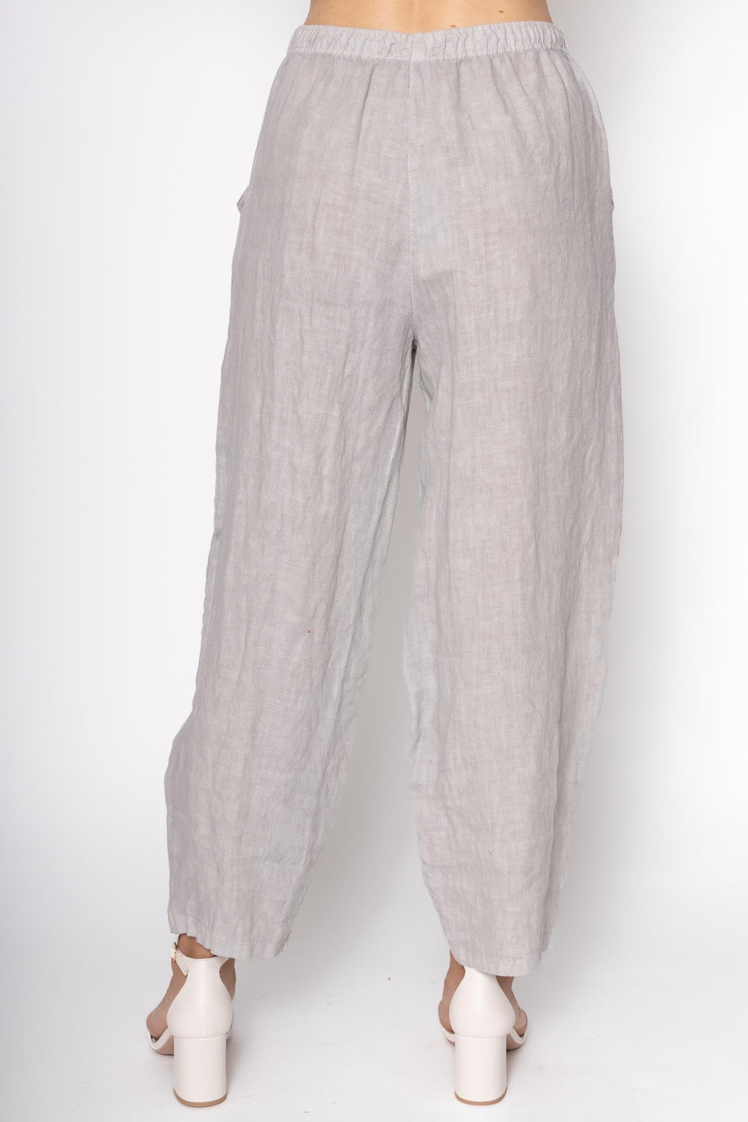 French Linen Flood Pant Premium Woven