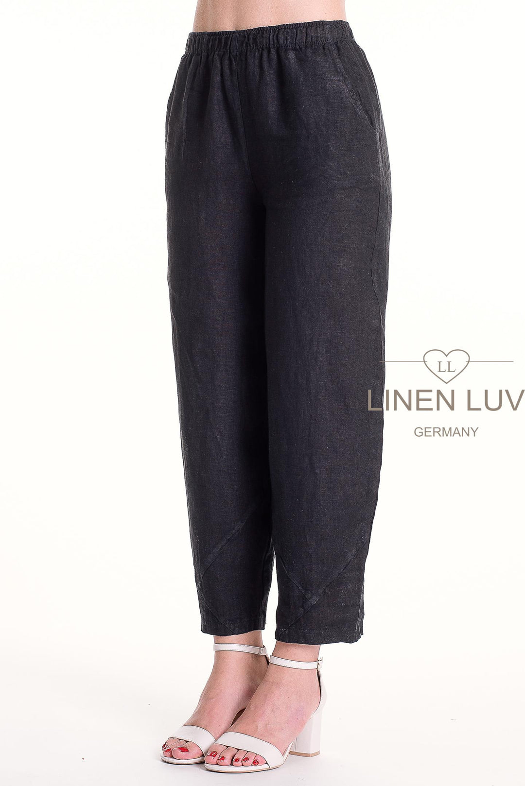 French Linen Flood Pant Premium Woven - Breathable Naturals | Glam & Fame Clothing