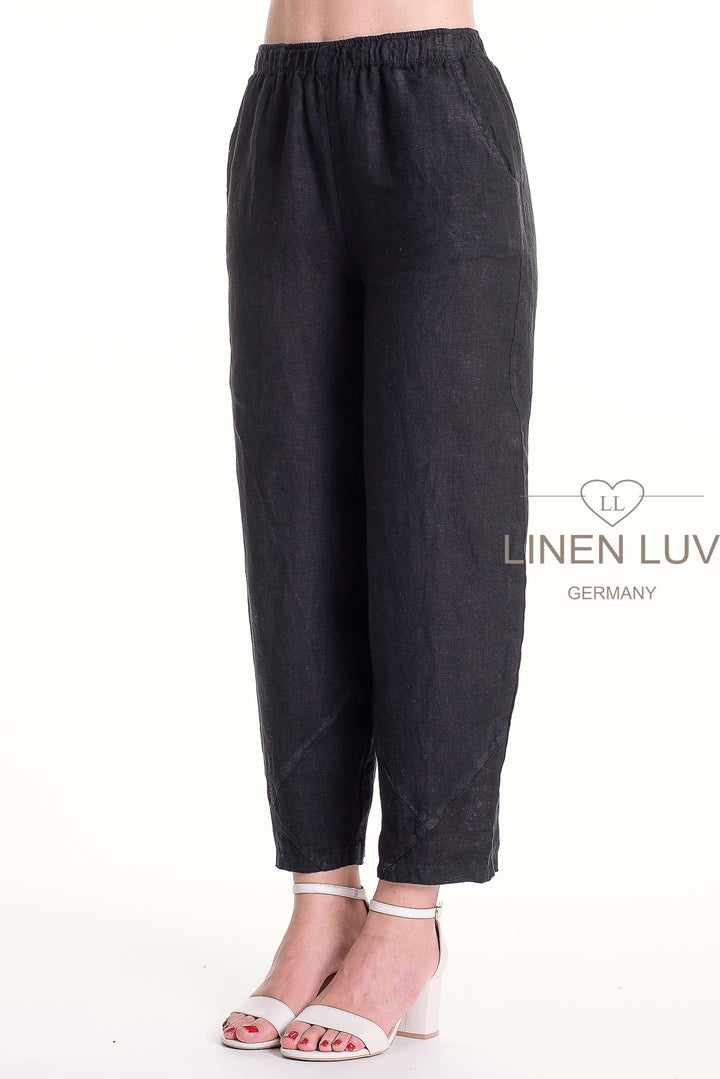 French Linen Flood Pant Premium Woven - Breathable Naturals | Glam & Fame Clothing