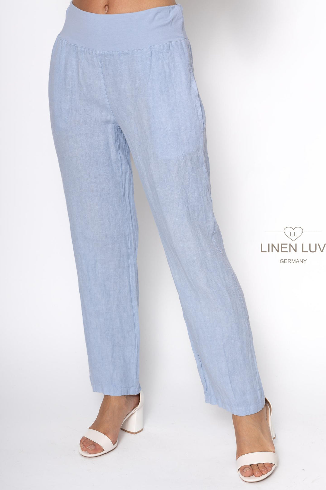 French Linen Pant Premium Woven - Breathable Naturals | Glam & Fame Clothing