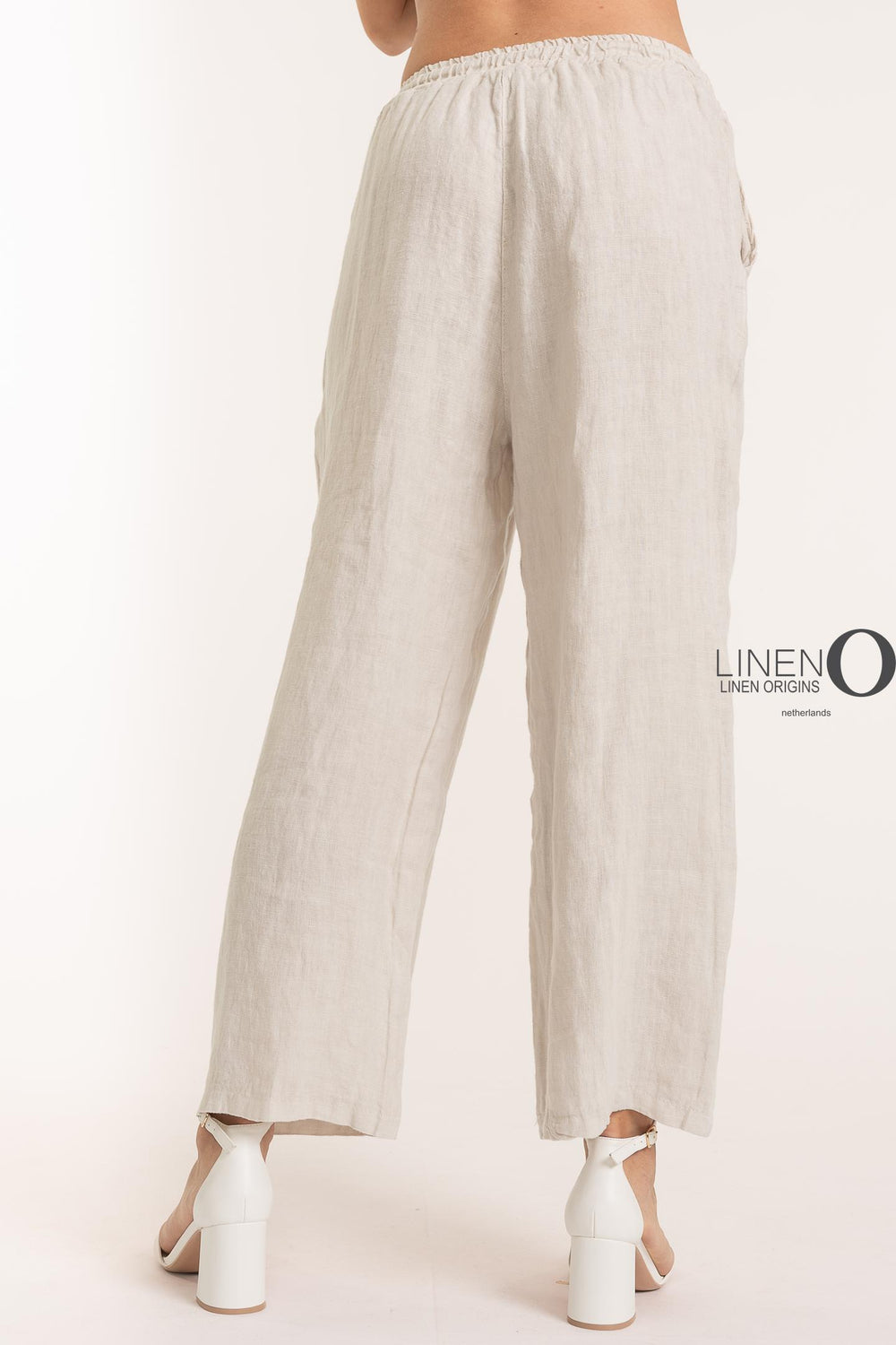 French Linen Crop Pant Premium Woven - Breathable Naturals | Glam & Fame Clothing