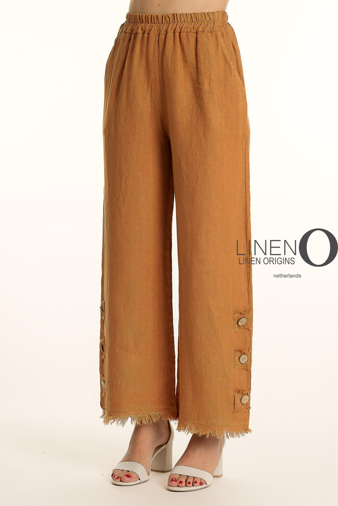 French Linen Pant Premium Woven - Breathable Naturals | Glam & Fame Clothing