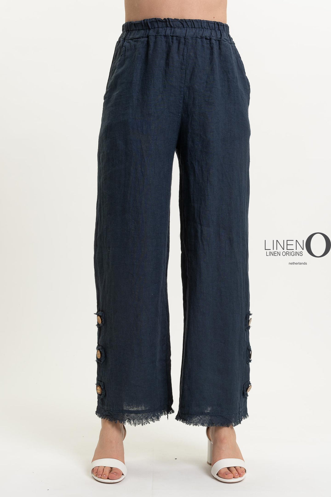 French Linen Pant Premium Woven - Breathable Naturals | Glam & Fame Clothing