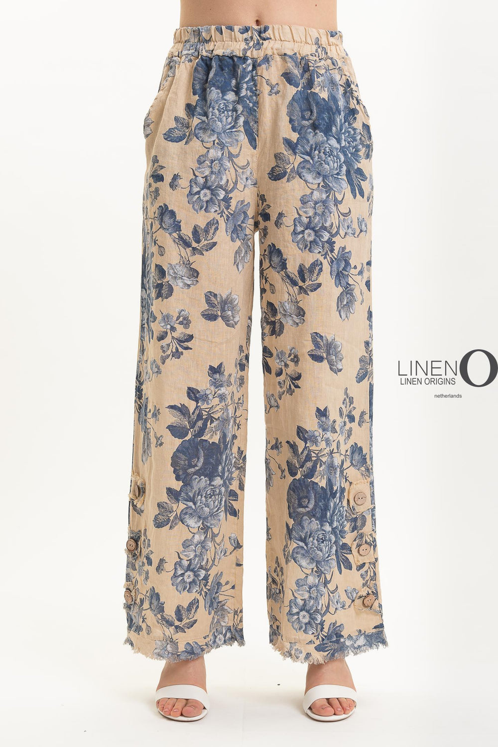 French Linen Pant Premium Woven - Breathable Naturals | Glam & Fame Clothing