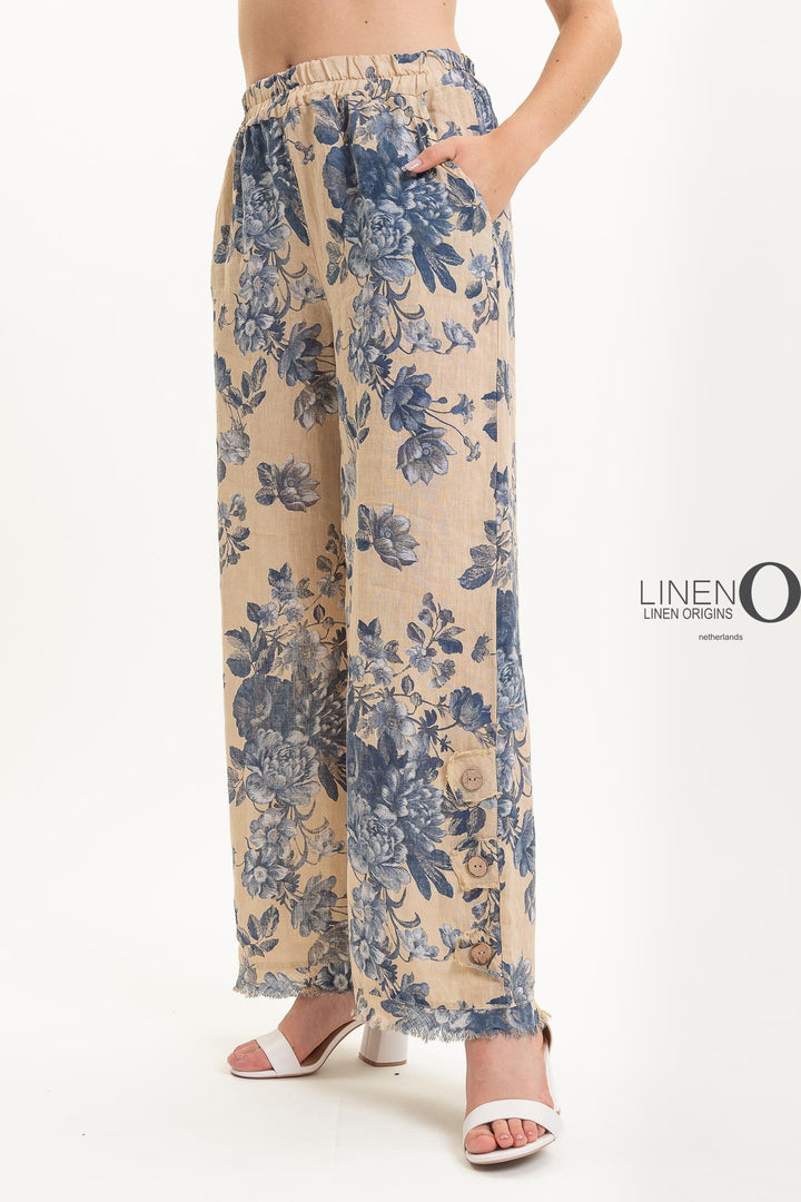 French Linen Pant Premium Woven - Breathable Naturals | Glam & Fame Clothing