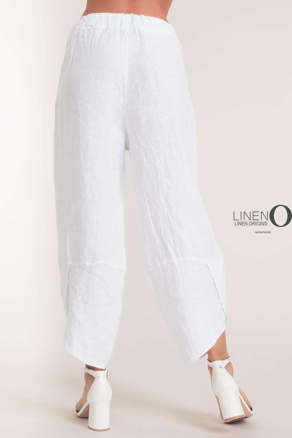 French Linen Tulip Hem Pant Premium Woven - Breathable Naturals | Glam & Fame Clothing