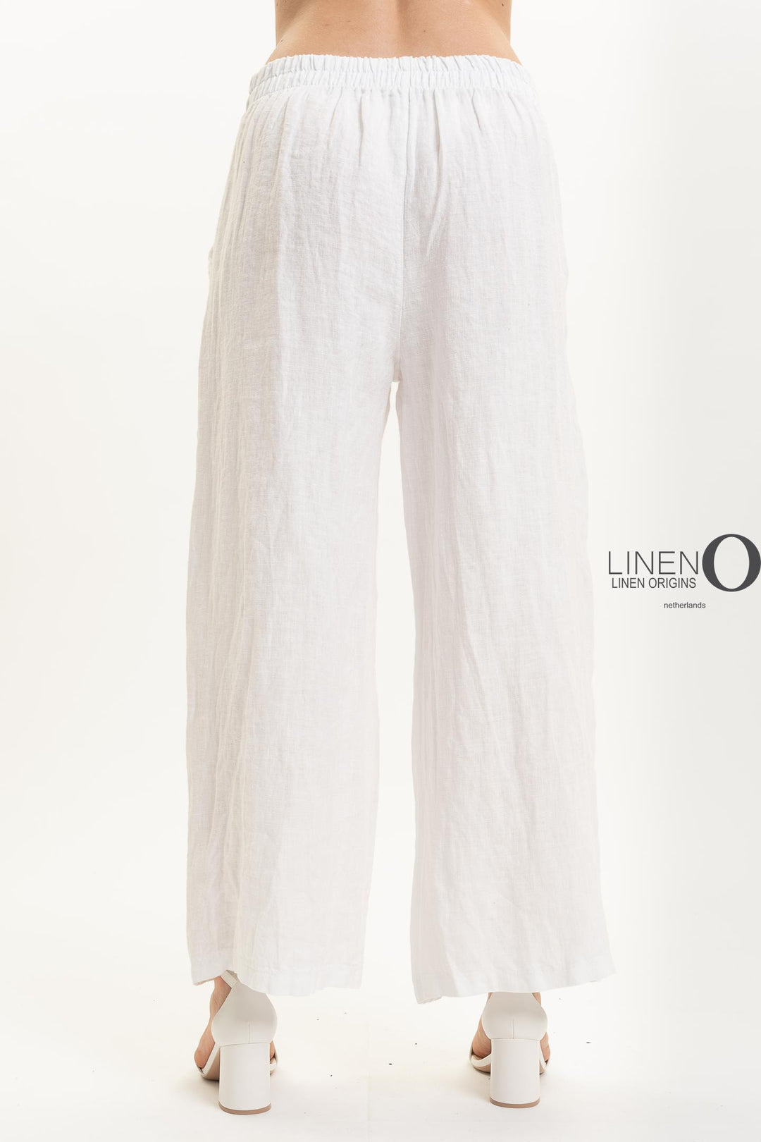 French Linen Pant Straight Leg Flat Waist - Breathable Naturals | Glam & Fame Clothing