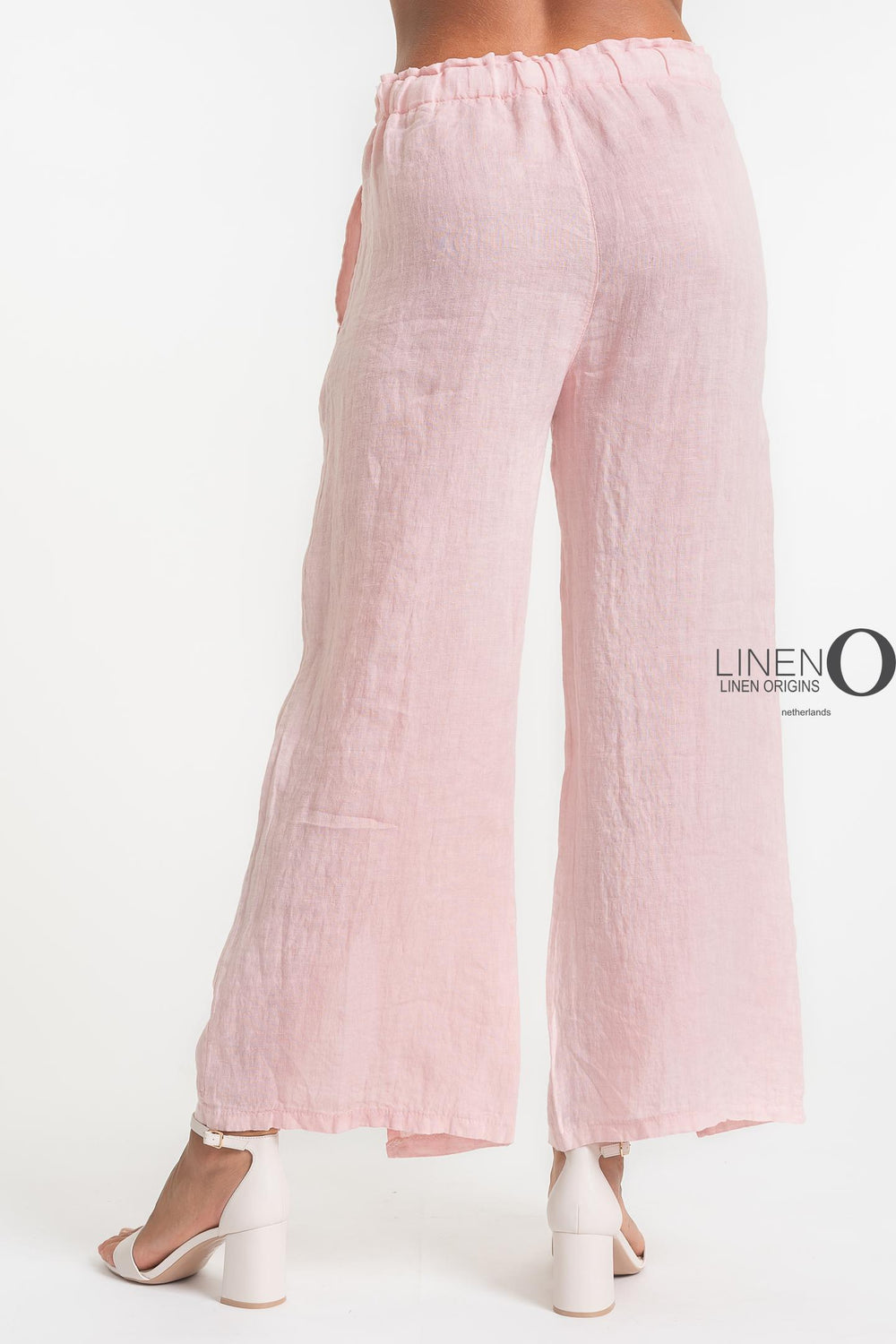 French Linen Pant Front Slits - Breathable Naturals | Glam & Fame Clothing