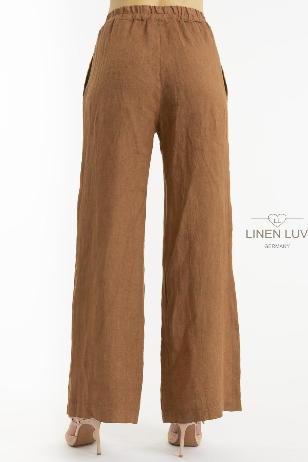 French Linen Streamline Pant - Breathable Naturals | Glam & Fame Clothing