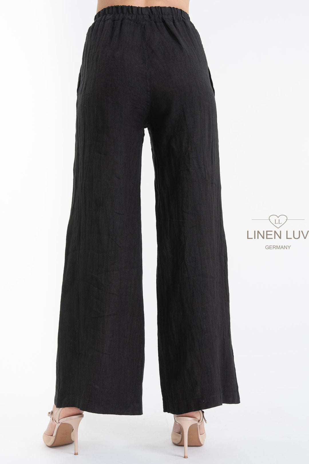 French Linen Streamline Pant - Breathable Naturals | Glam & Fame Clothing