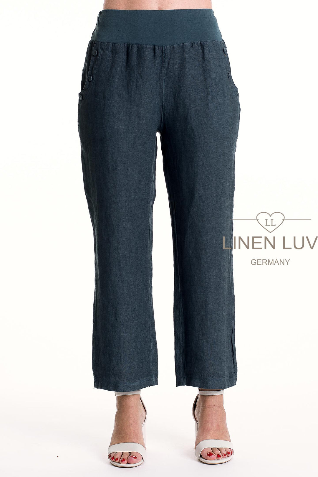 French Linen Dress Pant Premium Woven