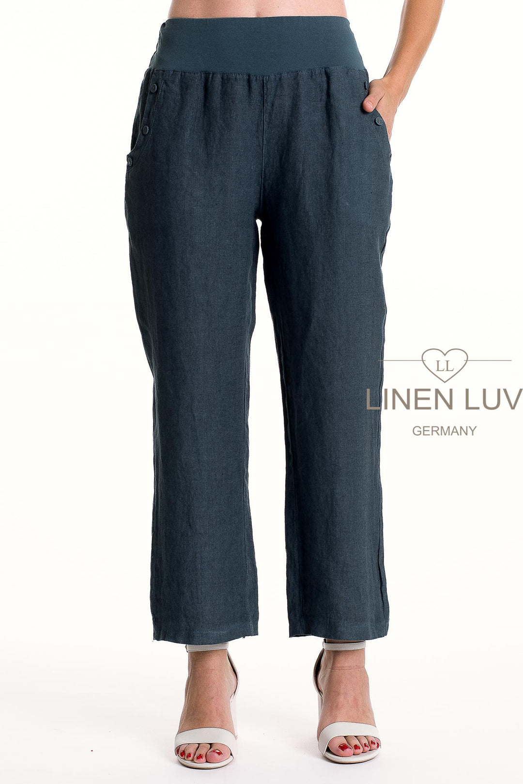 French Linen Dress Pant Premium Woven