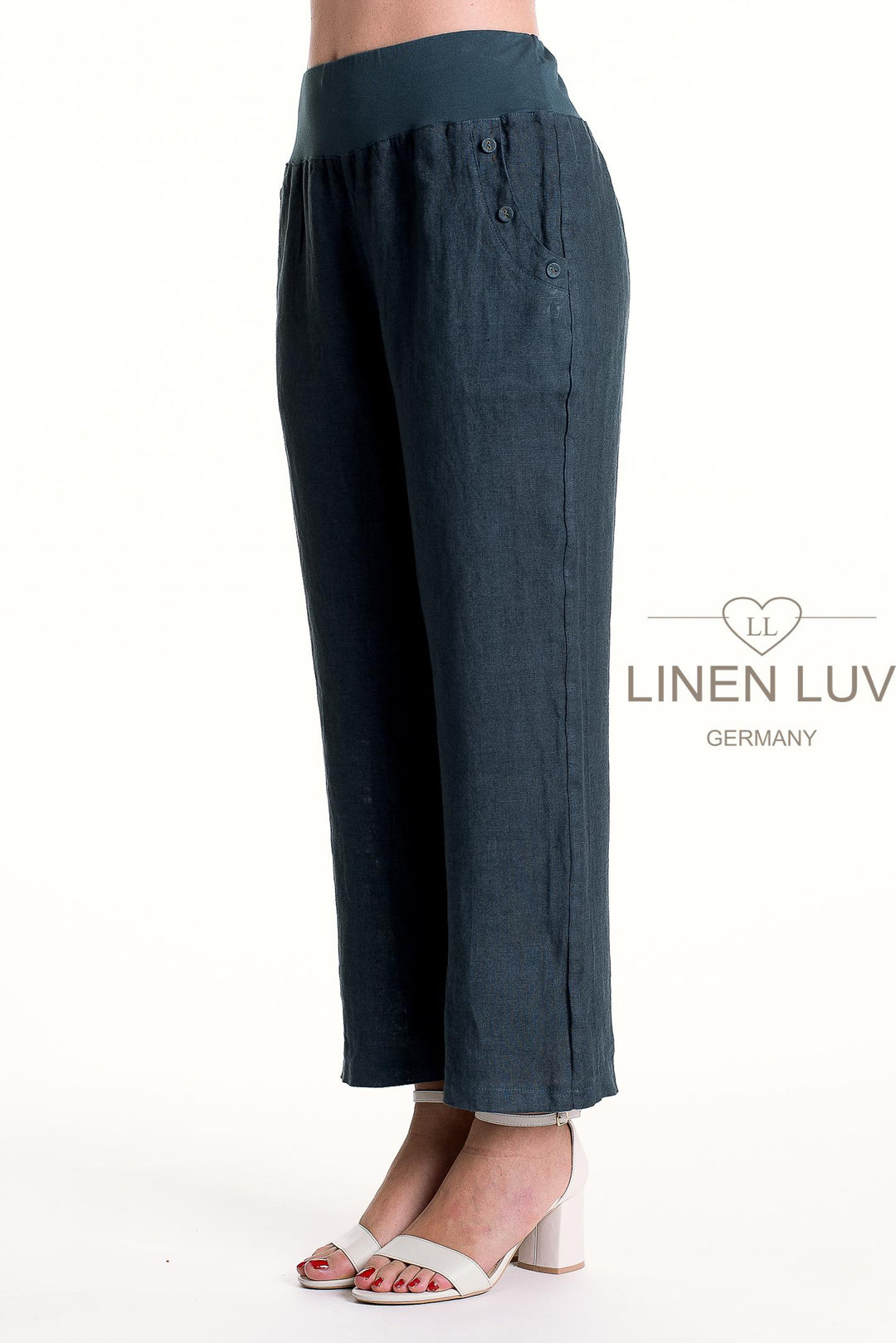 French Linen Dress Pant Premium Woven
