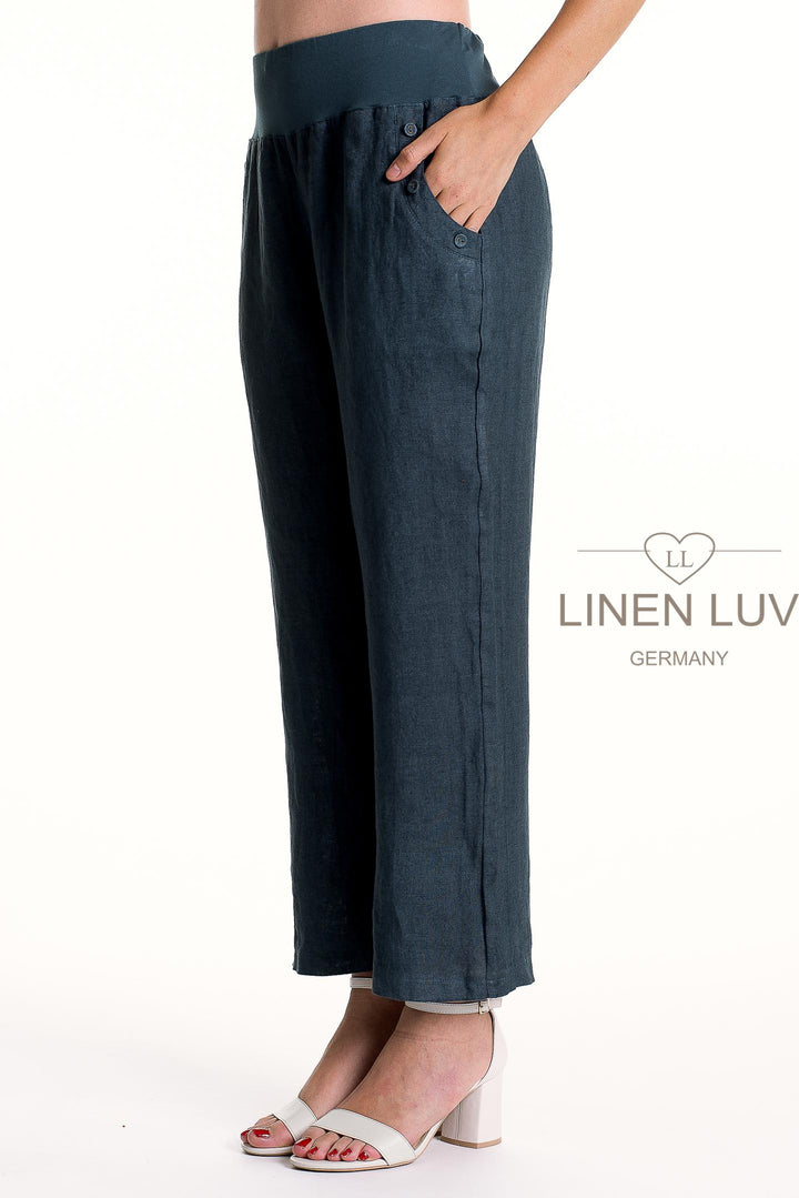 French Linen Dress Pant Premium Woven