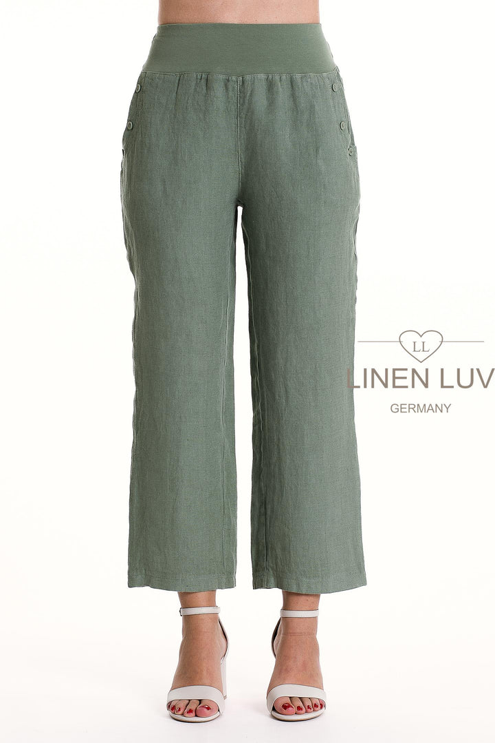 French Linen Dress Pant Premium Woven