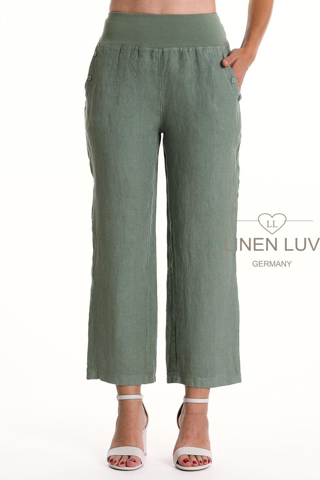 French Linen Dress Pant Premium Woven