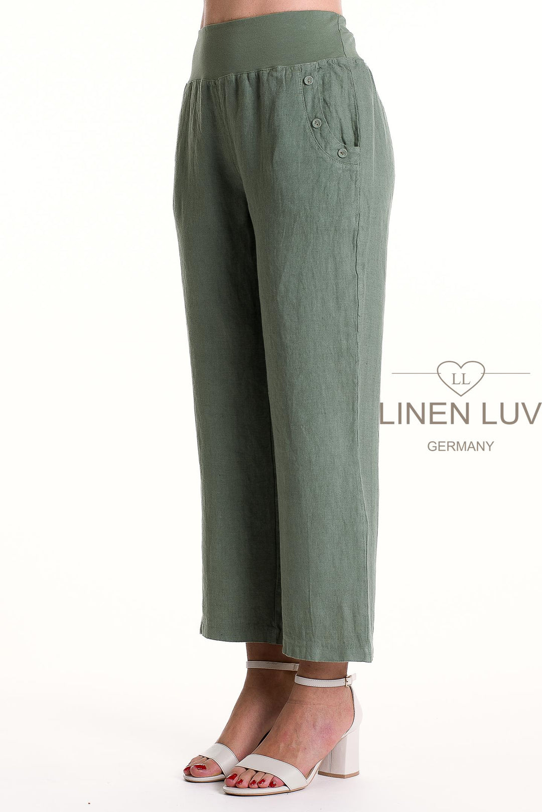 French Linen Dress Pant Premium Woven