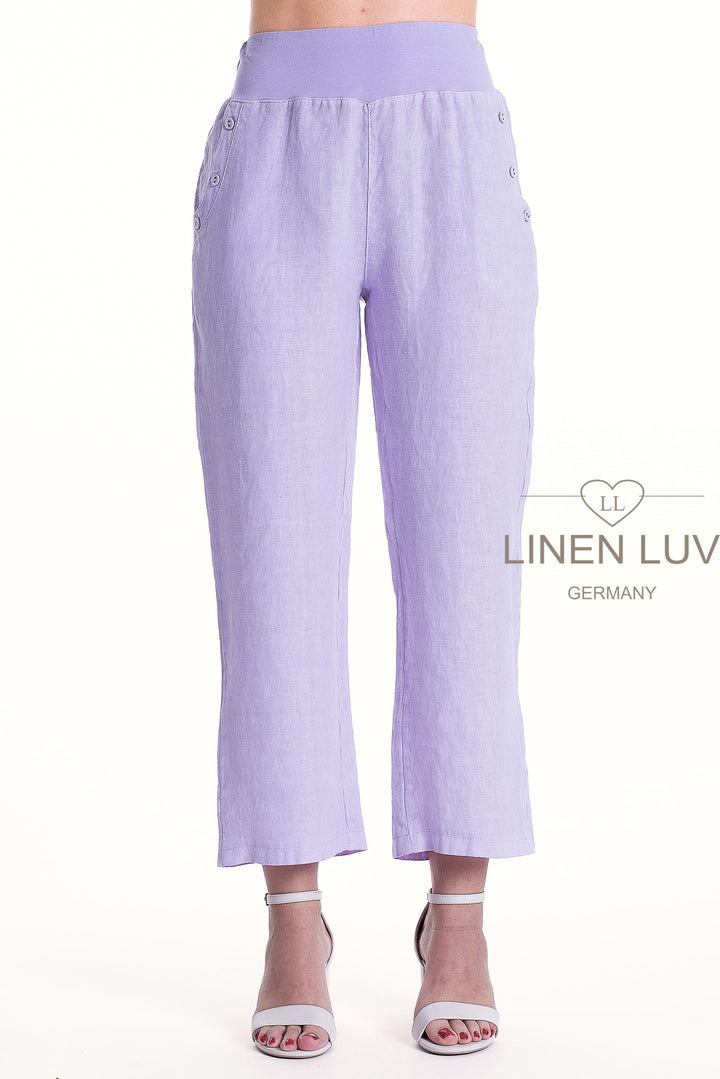 French Linen Dress Pant Premium Woven