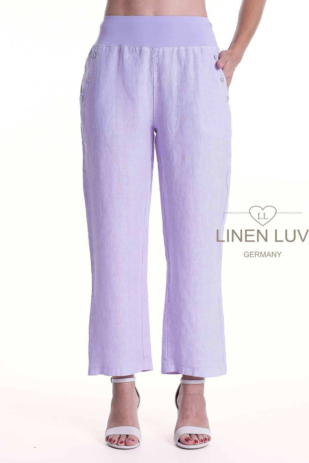 French Linen Dress Pant Premium Woven
