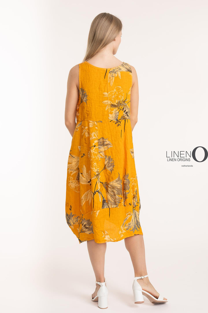 French Linen Shift Midi With Pockets - Breathable Naturals | Glam & Fame Clothing